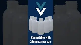 100ml 28mm Pharma Plastic Bottle | SHIVA INTERNATIONAL