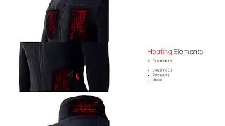 Gerbing Gyde 7V Battery Heated Fleece Jacket