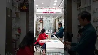 Best Imitation Jewellery Place in Jaipur 💍| Perfect Jewels 💎 #shorts #news #jewelleryshopping