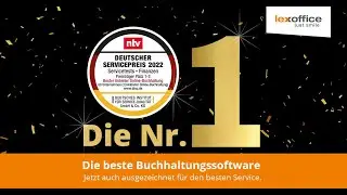 lexoffice - Ausgezeichnet mit dem Deutschen Servicepreis 2022