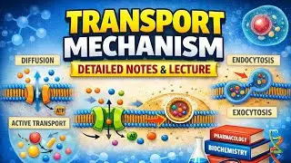 🎯Pharm d biochemistry transport mechanism  notes, lecture-2 #Pharmd #mbbs #pharmacy#nursing  #notes
