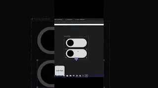 Learn how to design Toggle Switch in figma #figma #figmabasics #toggle #toggleswitch #prototype