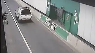 Cyclist Stumbles Wrong Way Through Sydney Lane Cove Tunnel