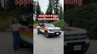2024 Ford Bronco Sport Freewheeling #shorts #carreviews #fordbroncosport