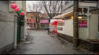 Rainy Day Stroll in Daegu ☔ | ASMR Rain Sounds & Beautiful Korea City Walk 🌧️