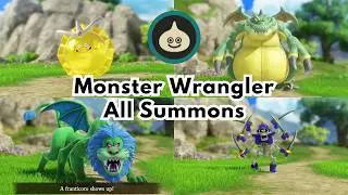 Monster Wrangler - All Skill & Summons【Dragon Quest VII Reimagined】