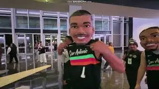 Вступление к трансляции баскетбольного матча НБА на ESPN: &laquo;Лос-Анджелес Лейкерс&raquo; против &laquo;Сан-Анто...