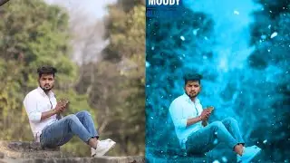 Moody blue photo editing with snapseed.#Sonai editing zone