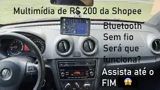 Multimídia de R$ 200 da Shopee. Será que funciona? Assista até o final.