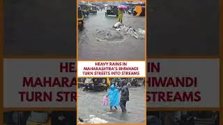 Bhiwandi Flooded After Overnight Rains | Streets Submerged in Teen Batti, Nizampura | News9