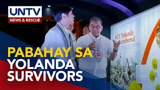 PBBM, pinamamadali ang pamimigay ng housing units sa Yolanda survivors