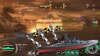 Modern warships 3x RSM BULUVA USS Missouri 3mln damage (winner my team)
