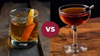 Old Fashioned vs. Manhattan. 90-second Battle.