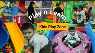 VLOG No -69||राजवीरला पहिल्यांदाच नेल KIDS PLAY ZONE मध्ये 😍| Kids Play Area Vlog💟😍|| #family #love 