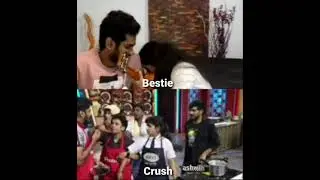 BESTIE VS CRUSH|Samsivaangi❤|ashaangi💜❄