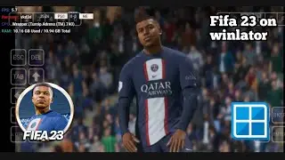 FIFA 23 Android Gameplay Test | Winlator Ludashi 2.6.2 | Snapdragon 8 Gen 2