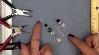 How To Make The Crystal Snowman Pendants - Tutorial | Too Cute Beads