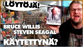 Mitä Bruce Willis- ja Steven Seagal-leffoja löytyi käytettynä? Ja mikä hinta? 5 tähden leffadivari!
