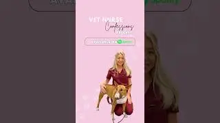 Vet Nurse Confessions Podcast is live on Spotify! Listen now 🎧👩🏼&zwj;⚕️🐾 #veterinarynurse #vetnurse