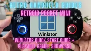 Retroid Pocket Mini Winlator Quick Start Guide + Playable Games Showcase