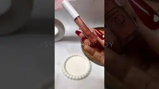 E.L.F lip lacquer in shade moody🌸🤎. Best for all indian skin tones. #elf