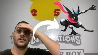 Pok&eacute;mon 25th anniversary: Generations ETB opening! Greninja gold star promo ⭐️