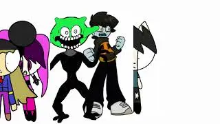 wiskin vesania waltskap cat playtop and newer fake CJ gets beat up by orange