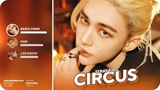 [CORRECTED 100%] Stray Kids - CIRCUS | Line Distribution