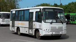 Молодечно. Поездка на автобусе ПАЗ-320402-05, Г/№ AO 1823-5, маршрут №17 (18.07.2024)
