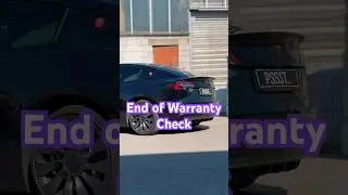 End of warranty check am Model 3 Performance inkl. Diffusor Montage #tesla #check #garantie