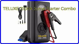 REVIEW (2025): TELUXE 2500A Jump Starter Combo. First Look.