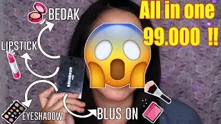 BRUN BRUN PARIS MAKEUP REVIEW + TEST KETAHANAN | ALL IN ONE  PALLETE MAKEUP 😱 |Maria Soelisty