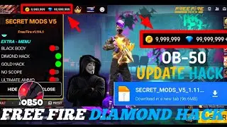FREE FIRE NEW DIAMOND HACK || FF NEW MOD MENU APK || UNLIMITED DIAMOND SCRIPT