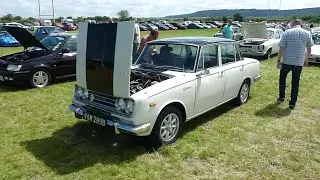 Japanese cars on display at Redcar Rugby Club 2024