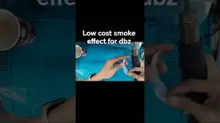 Low cost dragonball smoke effect#dbz #dragonball #dragonballz #effect #diy #custom