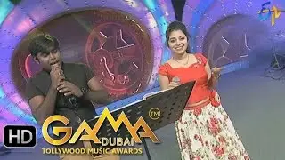 Gunde Jaari  Song - Deepu,Damini Performance in ETV GAMA Music Awards 2015 - 20th March 2016