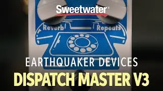 EarthQuaker Devices Dispatch Master V3 Delay and Reverb Pedal Demo
