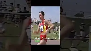 After winning the Olympic gold medal Wang Liping