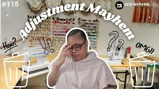 #115. Sew with Me B6332: When Adjustments Go Wrong - #sewingvlog