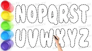 Let's Learn to Draw and Paint NOPQRSTUVWXYZ for Kids