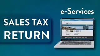 How to File a Sales Tax Return in e Services