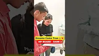 MP Board Topper Meet Samapti Ma'am 🥳❤ #samaptimam #physicswallah #pw #shorts #mpboard