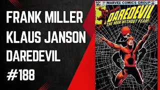 Black Widow, Stick & Kirigi! Frank Miller&rsquo;s Daredevil #188, With Klaus Janson, Marvel Comics, 1982