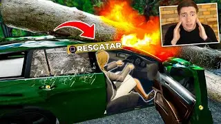 RESGATEI UMA PESSOA em um ACIDENTE DE CARRO! - Accident