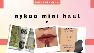 Nykaa Mini Haul 2026 | Must-Have affordable range 💸❤️ #viral #nykaahaul #nykaashoppinghaul #nykaa