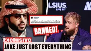 BREAKING! Jake Paul&rsquo;s Boxing License CANCELLED After Quitting Again