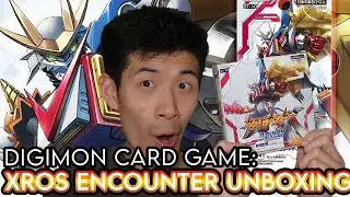 Xros Encounter Box Opening! (Digimon Card Game BT-10)