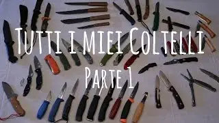 La mia Intera Collezione di COLTELLI - Parte 1