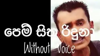 පෙම් සිත රිදුනා pem sitha riduna Without voice 