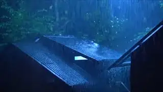 Cozy Rain Outside a Cottage Window Sleep & Relaxation Sounds